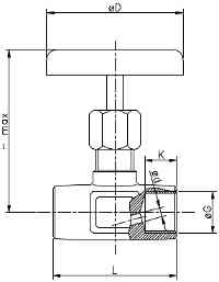 needle valve rv400 ga